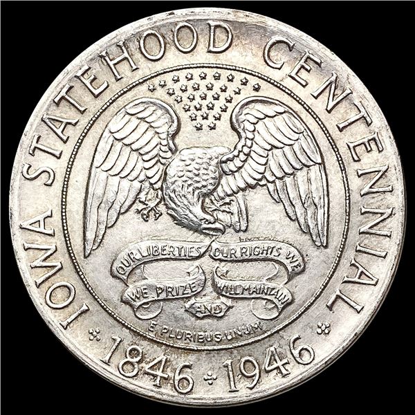 1946 Iowa Half Dollar UNCIRCULATED