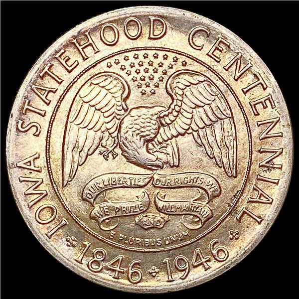 1946 Iowa Half Dollar UNCIRCULATED