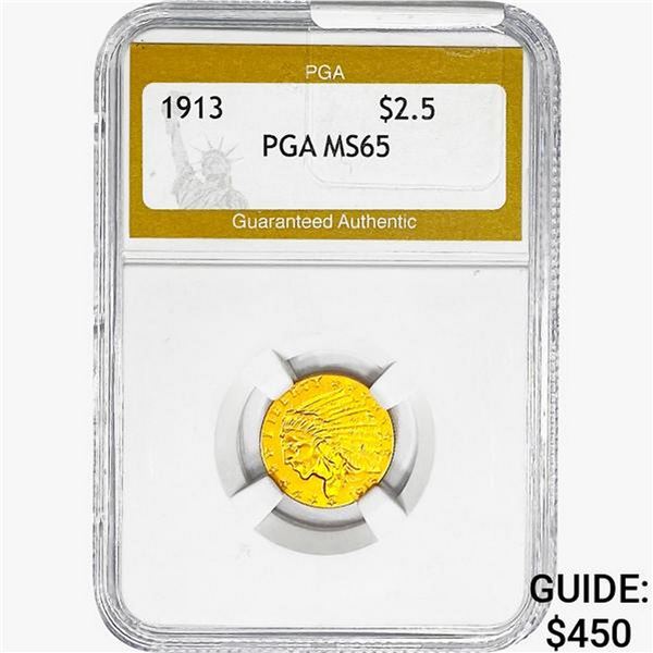 1898-O Barber Quarter PGA MS65