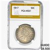 Image 1 : 1817 Capped Bust Half Dollar PGA MS61
