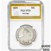 Image 1 : 1809 Capped Bust Half Dollar PGA VF20 XXX Edge