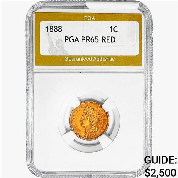 1888 Indian Head Cent PGA PR65 RED