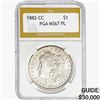 Image 1 : 1882-CC Morgan Silver Dollar PGA MS67 PL