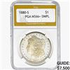 Image 1 : 1800-S Morgan Silver Dollar PGA MS66+ DMPL