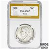 Image 1 : 1938 Boone Half Dollar PGA MS67