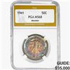 Image 1 : 1941 Walking Liberty Half Dollar PGA MS68 MONSTER