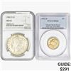 Image 1 : [2]1902-1952 5C Jefferson & $1 Morgan NGC/PCGS
