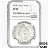 Image 1 : 1878 7/8TF Morgan Silver Dollar NGC AU58 Strong