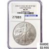 Image 1 : 2008-W Rev 07 American 1oz Silver Eagle NGC MS70