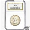 Image 1 : 1921 Pilgrim Half Dollar NGC MS65