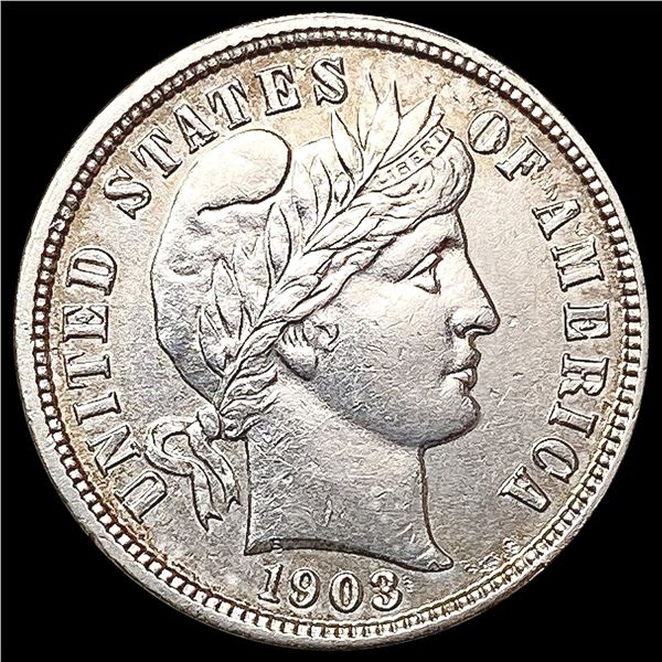 1903 Barber Dime UNCIRCULATED