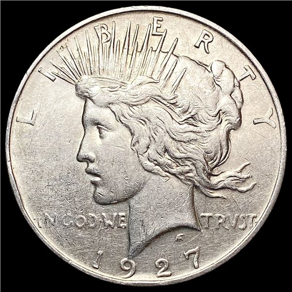 1927 Silver Peace Dollar CLOSELY UNCIRCULATED