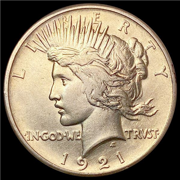 1921 Silver Peace Dollar CHOICE AU