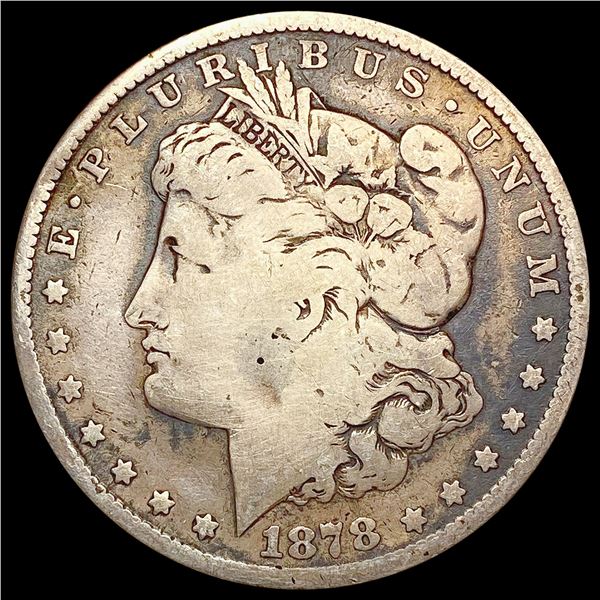 1878-CC Morgan Silver Dollar NICELY CIRCULATED