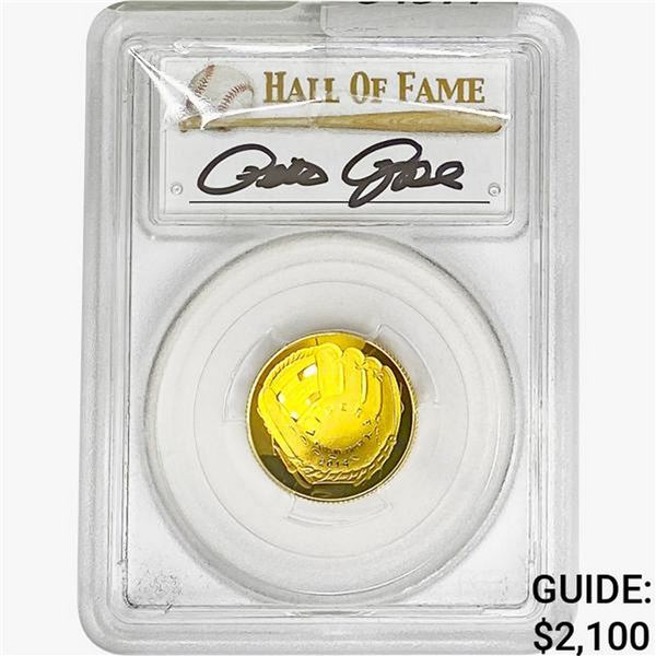 2014-W 1/4oz G$5 Hall of Fame PCGS PR70 DCAM