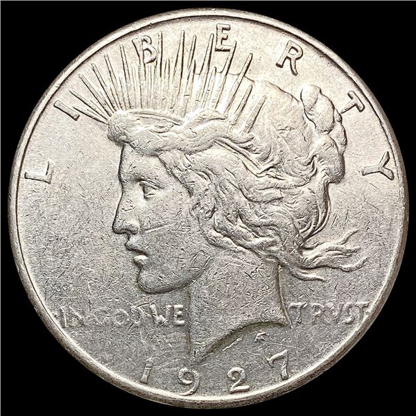 1927-S Silver Peace Dollar NEARLY UNCIRCULATED