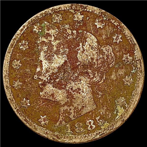 1885 Liberty Victory Nickel NICELY CIRCULATED