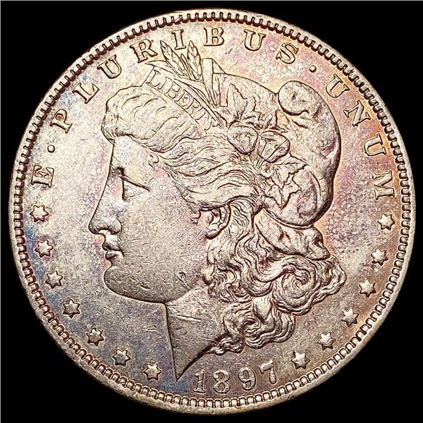 1897-O Morgan Silver Dollar CLOSELY UNCIRCULATED