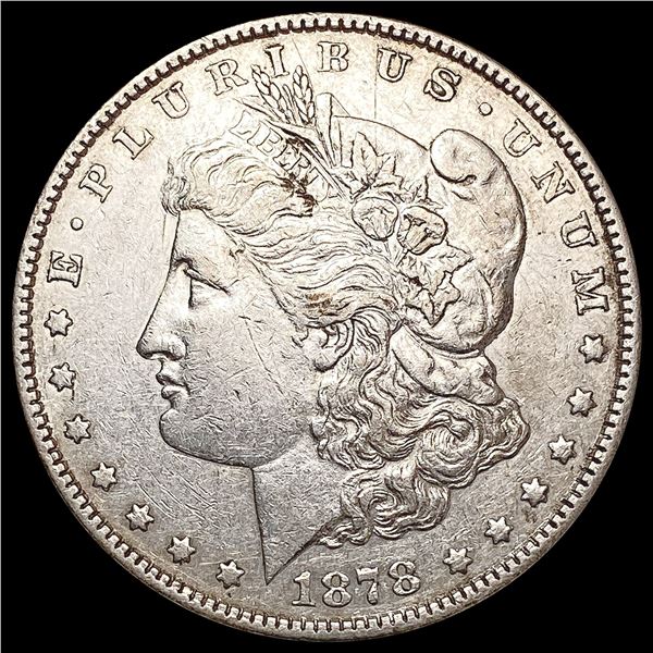 1878 Morgan Silver Dollar CLOSELY UNCIRCULATED
