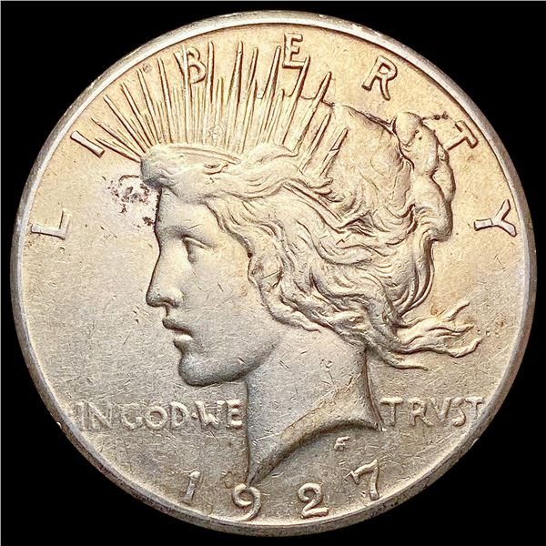 1927 Silver Peace Dollar CLOSELY UNCIRCULATED