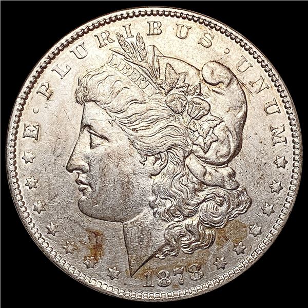 1878 Morgan Silver Dollar CLOSELY UNCIRCULATED