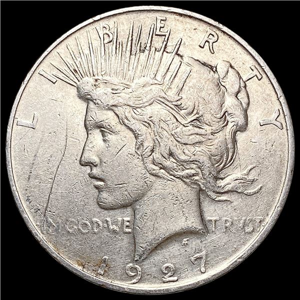 1927 Silver Peace Dollar CLOSELY UNCIRCULATED
