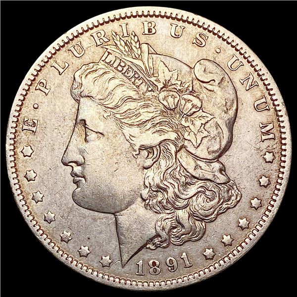 1891-O Morgan Silver Dollar LIGHTLY CIRCULATED