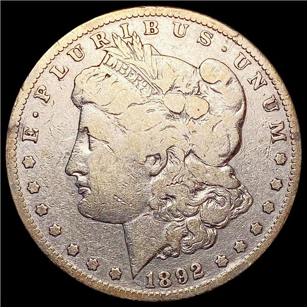 1892-S Morgan Silver Dollar LIGHTLY CIRCULATED