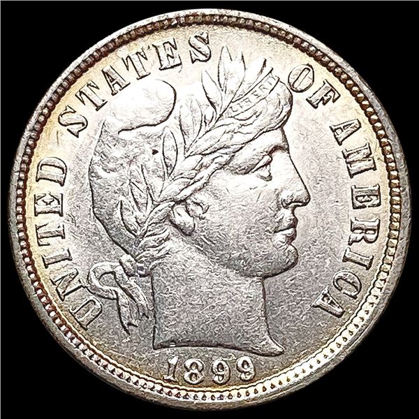 1899 Barber Dime UNCIRCULATED