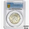 Image 1 : 1942 Walking Liberty Half Dollar PCGS MS65
