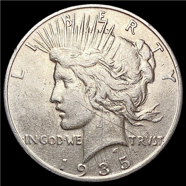 1935-S Silver Peace Dollar CLOSELY UNCIRCULATED