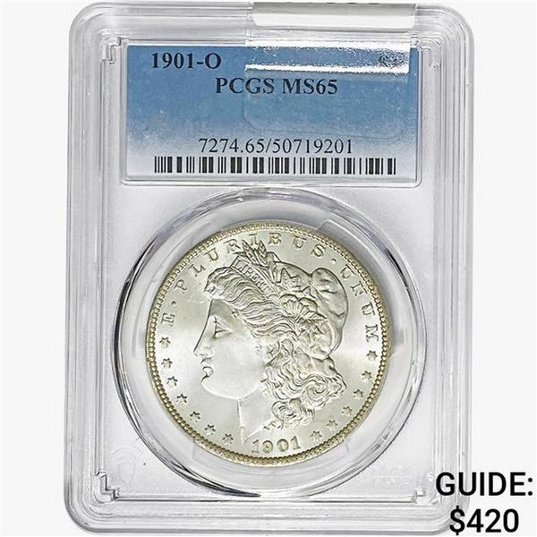 1901-O Morgan Silver Dollar PCGS MS65