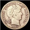 Image 1 : 1904-S Barber Dime NICELY CIRCULATED