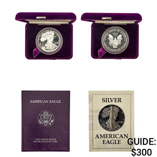 1987-S Silver Eagle   U.S. Mint PF