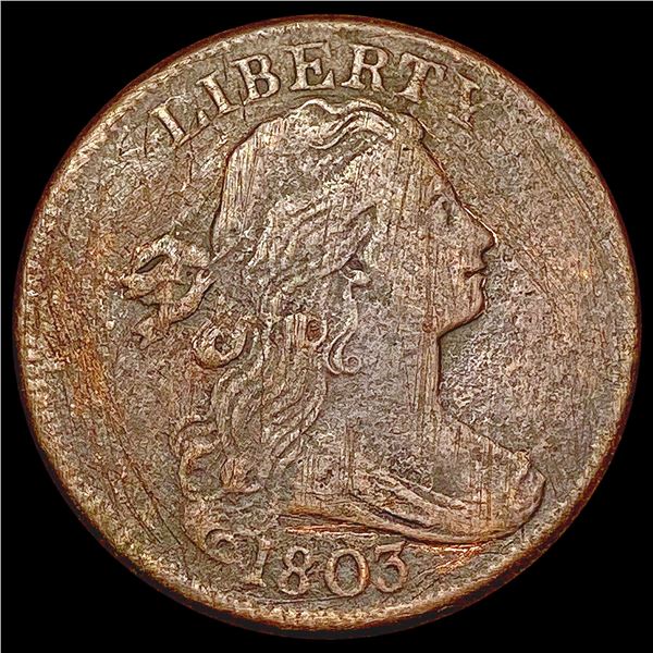 1803 Draped Bust Large Cent LIGHTLY CIRCULATED