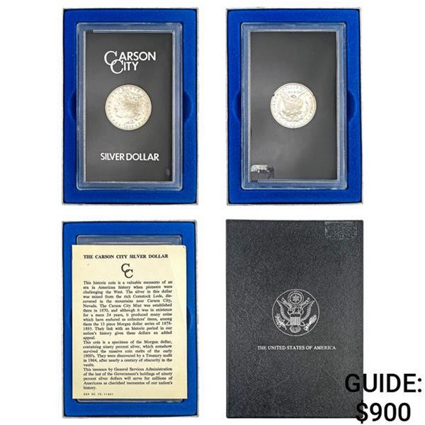 1882-CC Morgan Silver Dollar   GSA Hoard