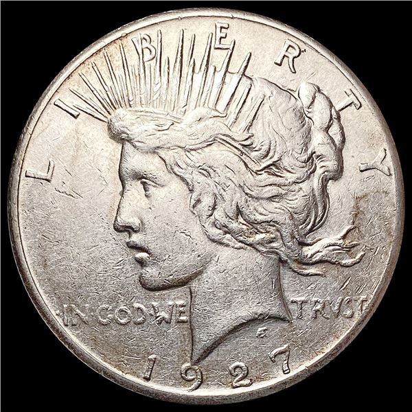 1927 Silver Peace Dollar LIGHTLY CIRCULATED