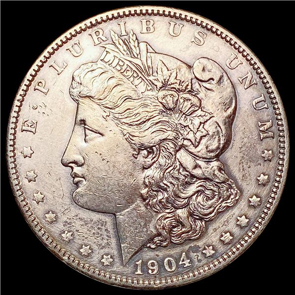 1904 Morgan Silver Dollar LIGHTLY CIRCULATED