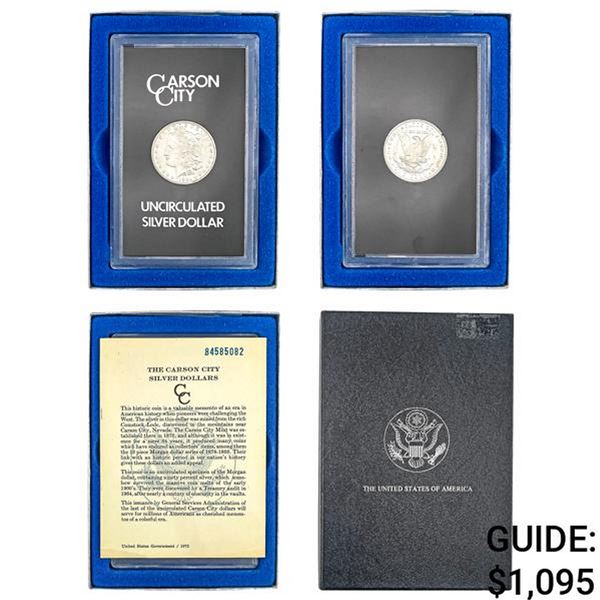 1883-CC Morgan Silver Dollar NGC MS64 GSA Hoard