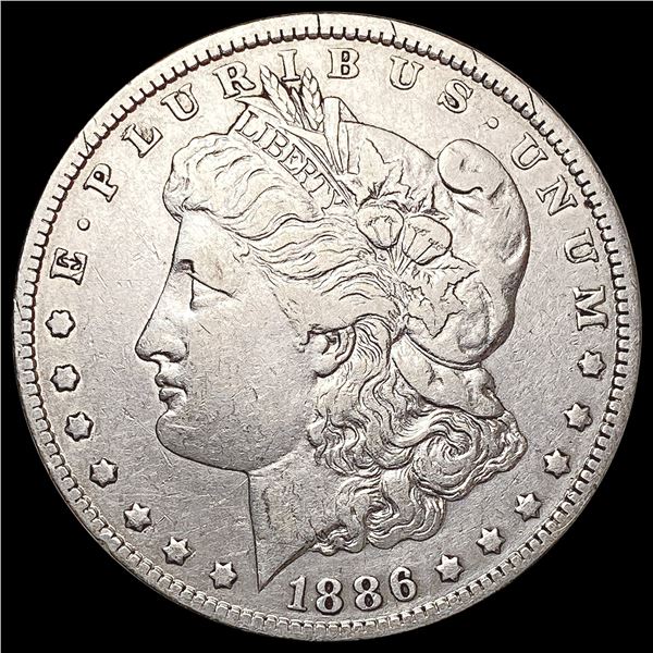 1886-O Morgan Silver Dollar LIGHTLY CIRCULATED