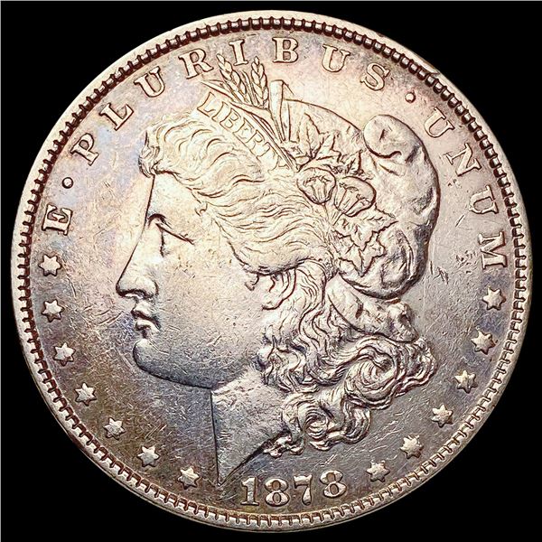 1878 Morgan Silver Dollar CLOSELY UNCIRCULATED