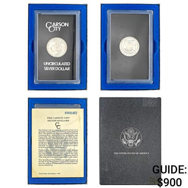 1883-CC Morgan Silver Dollar  UNC GSA Hoard