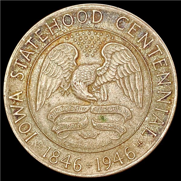 1946 Iowa Half Dollar CHOICE AU