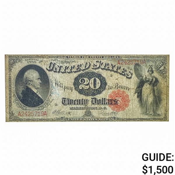 FR. 147 1880 $20 HAMILTON LEGAL TENDER USN