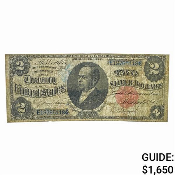FR. 246 1891 $2 WINDOM SILVER CERTIFICATE