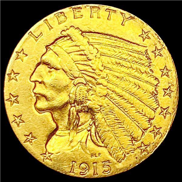 1915 $2.50 Gold Quarter Eagle UNCIRCULATED