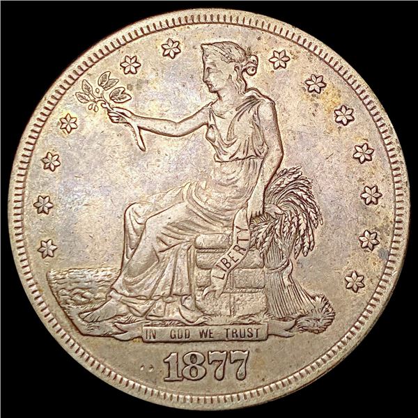 1877-S Silver Trade Dollar LIGHTLY CIRCULATED