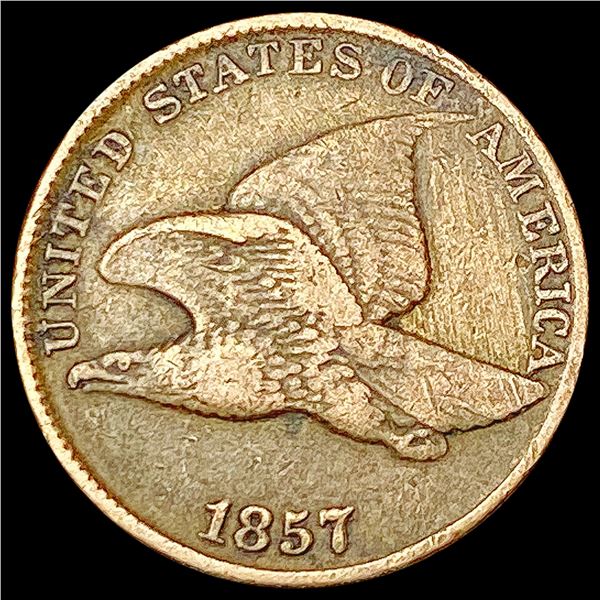 1857 Flying Eagle Cent LIGHTLY CIRCULATED