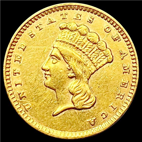 1857 Rare Gold Dollar CLOSELY UNCIRCULATED