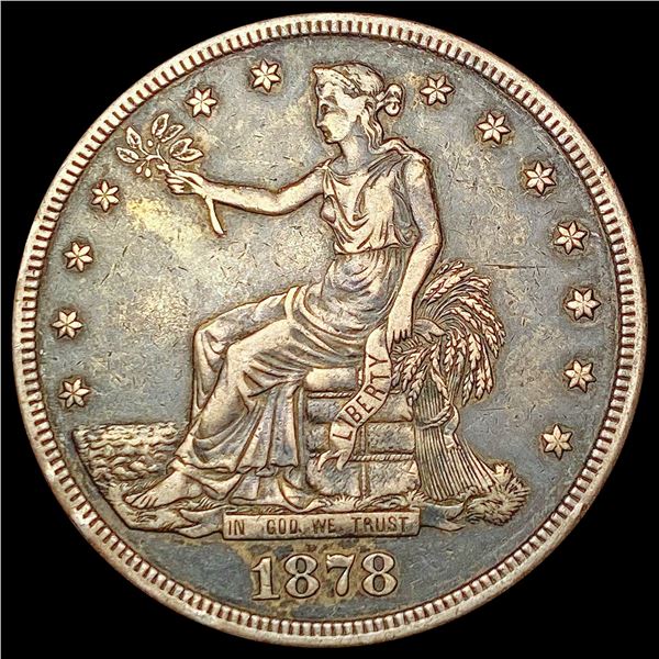 1878-S Silver Trade Dollar LIGHTLY CIRCULATED